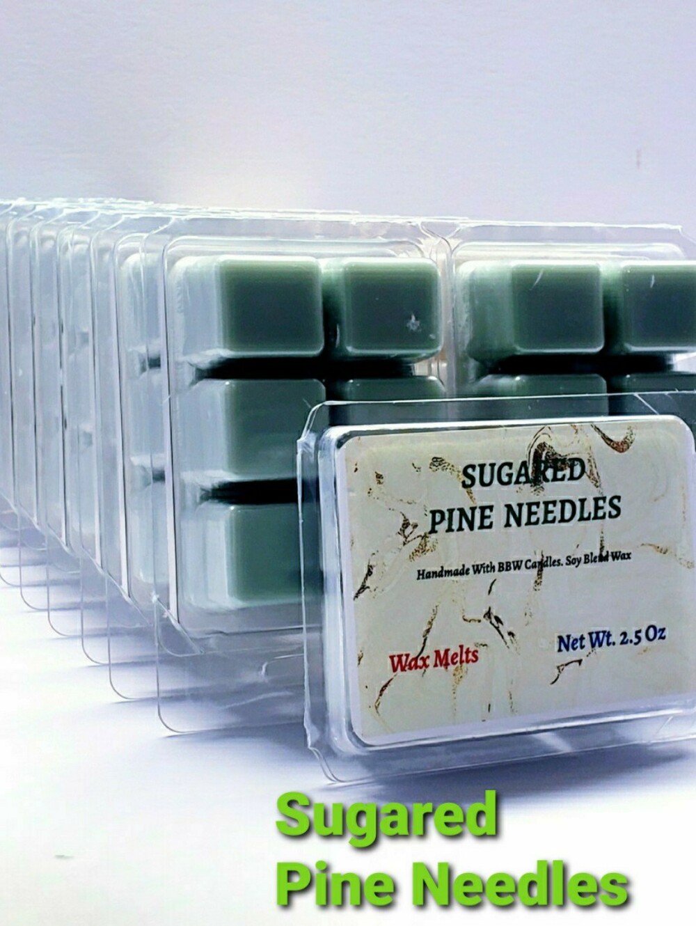 SUGARED PINE NEEDLES -Bath & Body Works Candle Wax Melts- $8 per pack